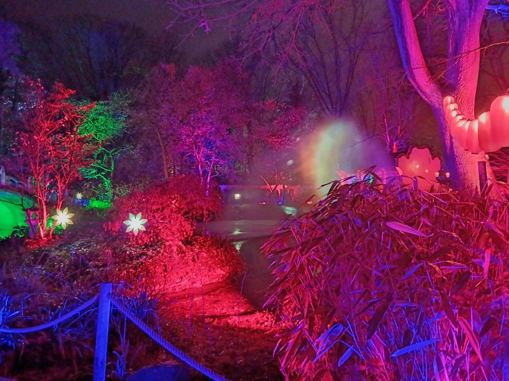Zoolichter Duisburg japanischer See