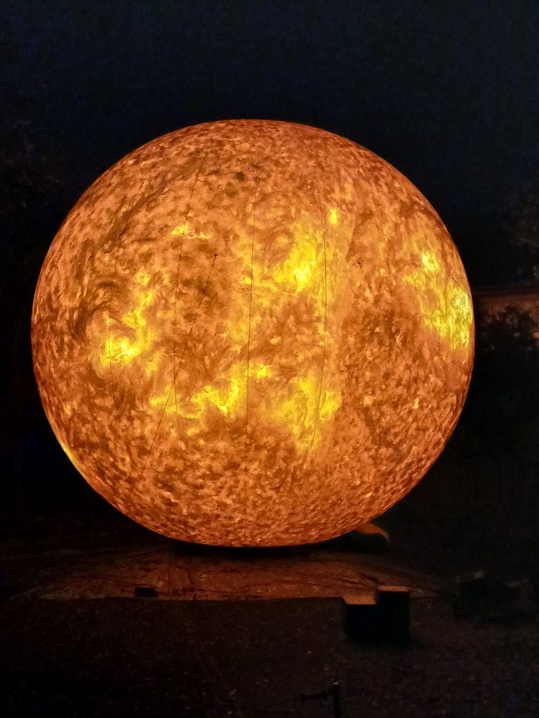 Zoolichter Duisburg große Sonne