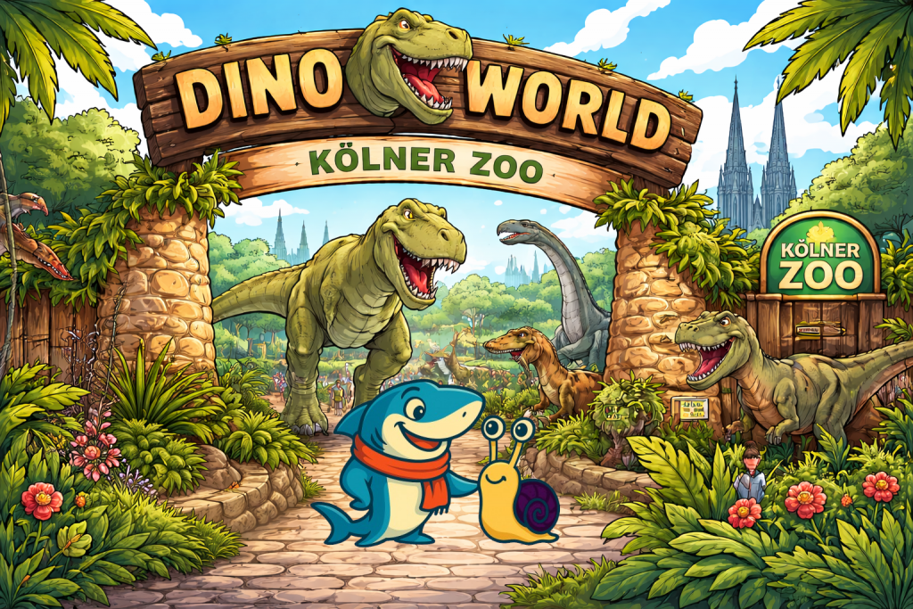 Dinoworld koelner zoo erfahrung bewertung