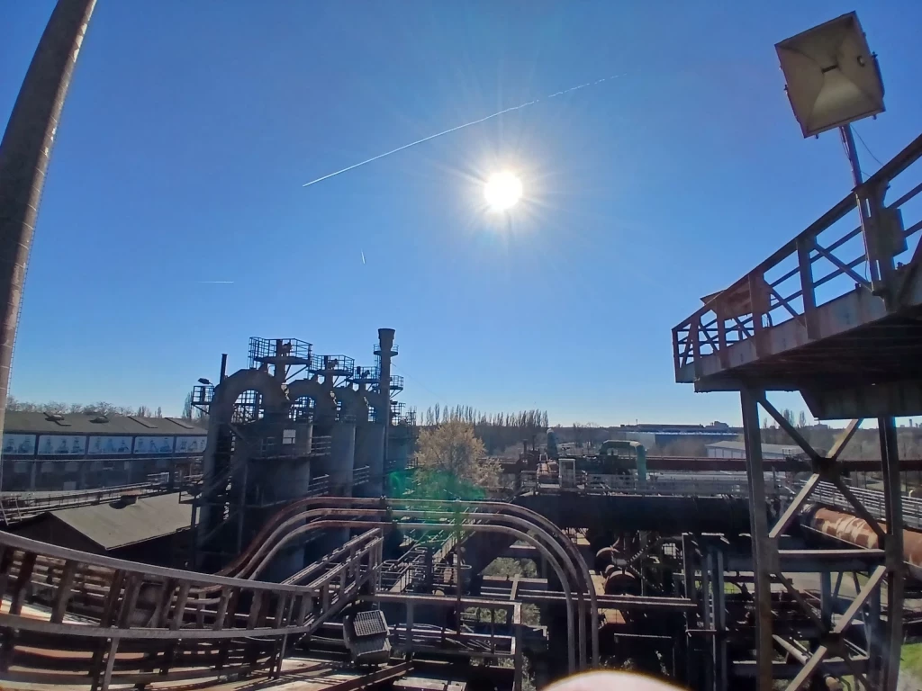 Landschaftspark duisburg maschinen panorama