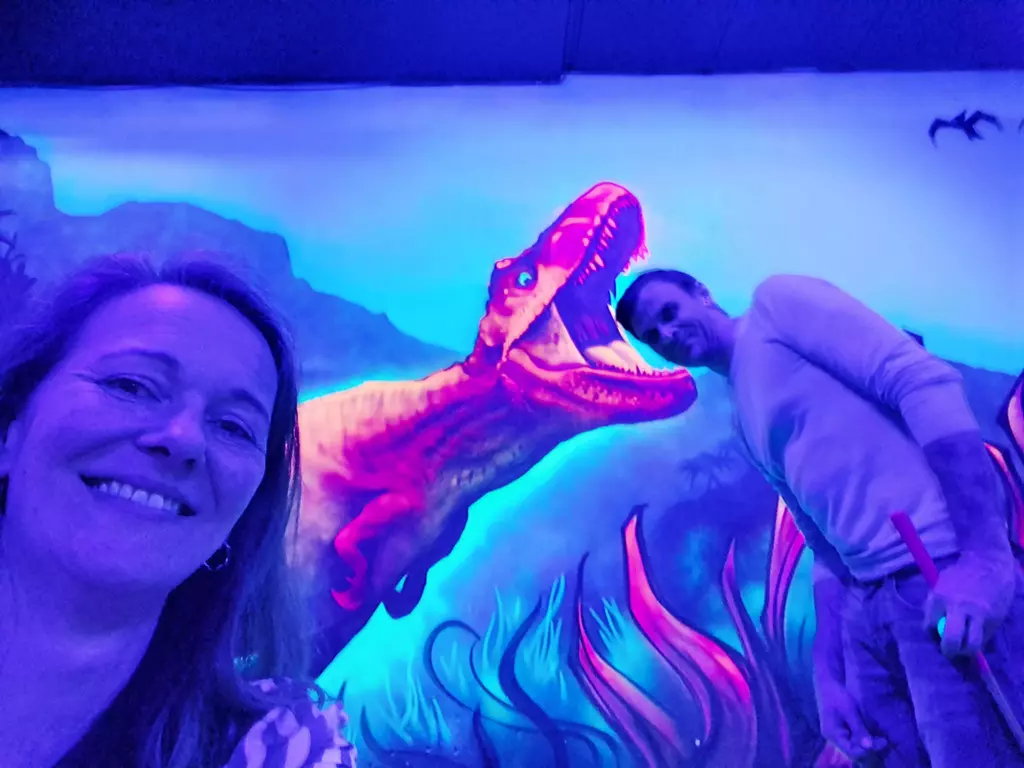 Schnarkiesworld geisteskrank since 2021 im XXL Minigolf Duisburg