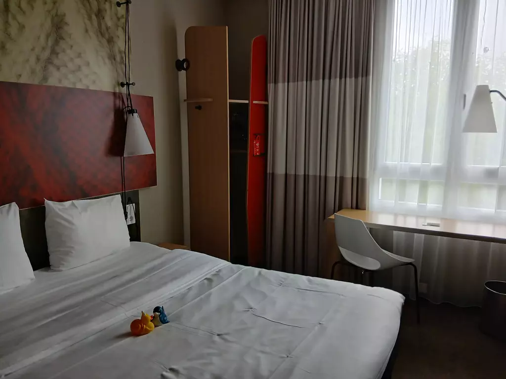 Ibis Hotel Hamburg Alster Centrum Bett