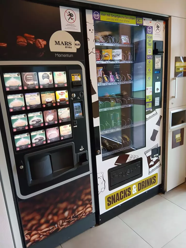 B&B Hotel Hamburg Wandsbek Getränkeautomat