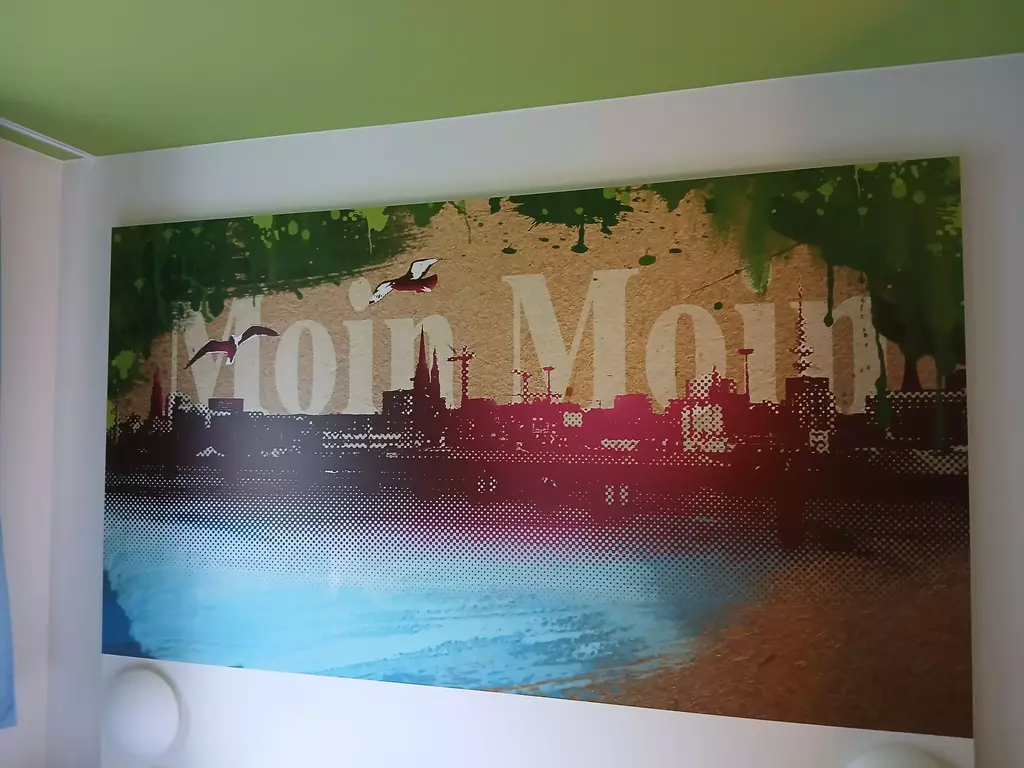B&B Hotel Hamburg Wandsbek Zimmer Deko