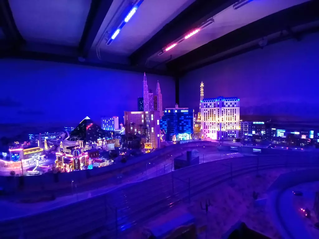 Miniaturwunderland Hamburg Nacht