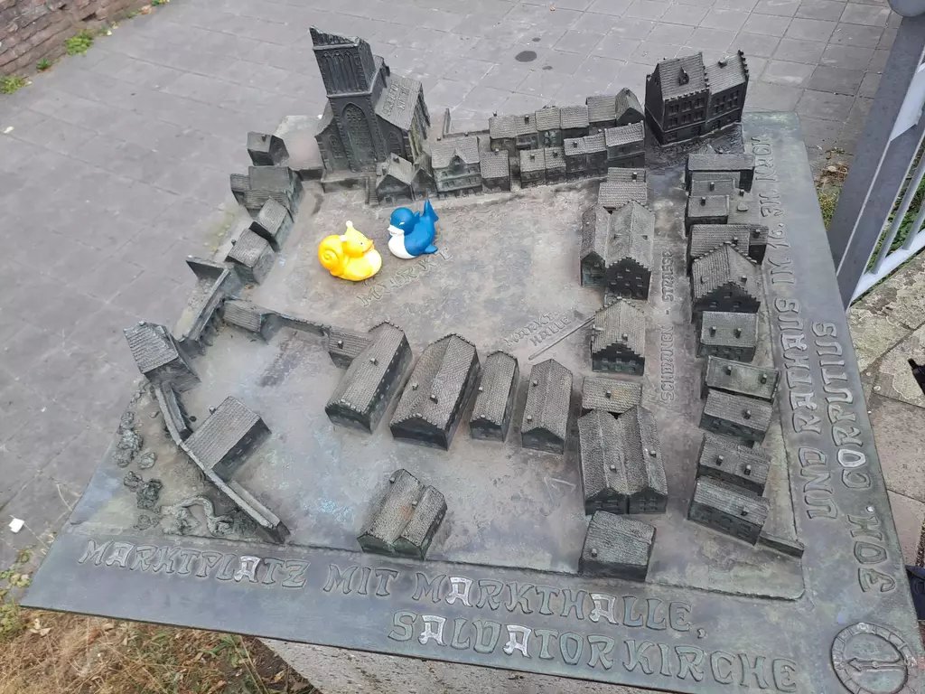 Paarzeit Schatzsuche - Duisburg Edition - Unser Erlebnis 8 Paarzeit Duisburg Historischer Stadtplan