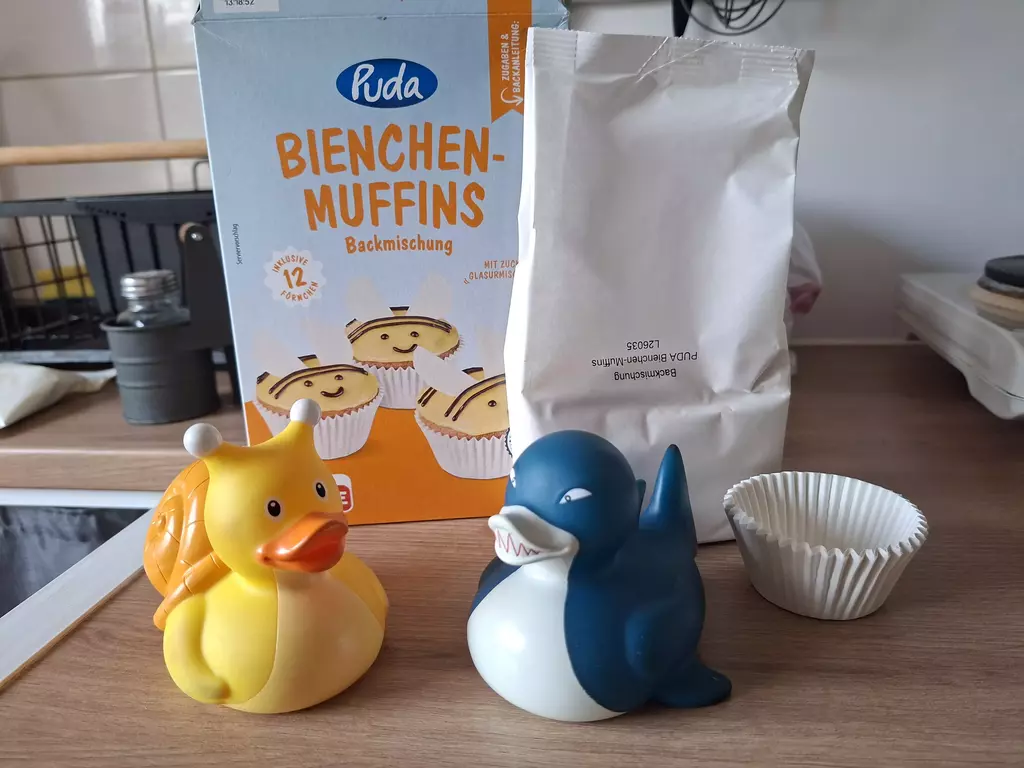Puda Bienchen Muffins Entchen