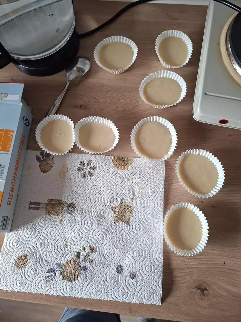 Puda Bienchen Muffins Teig