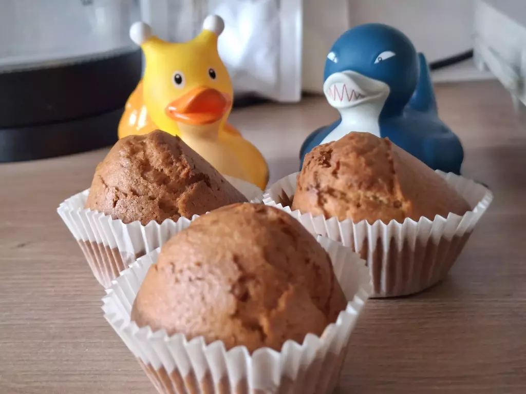 Puda Bienchen Muffins ohne Glasur