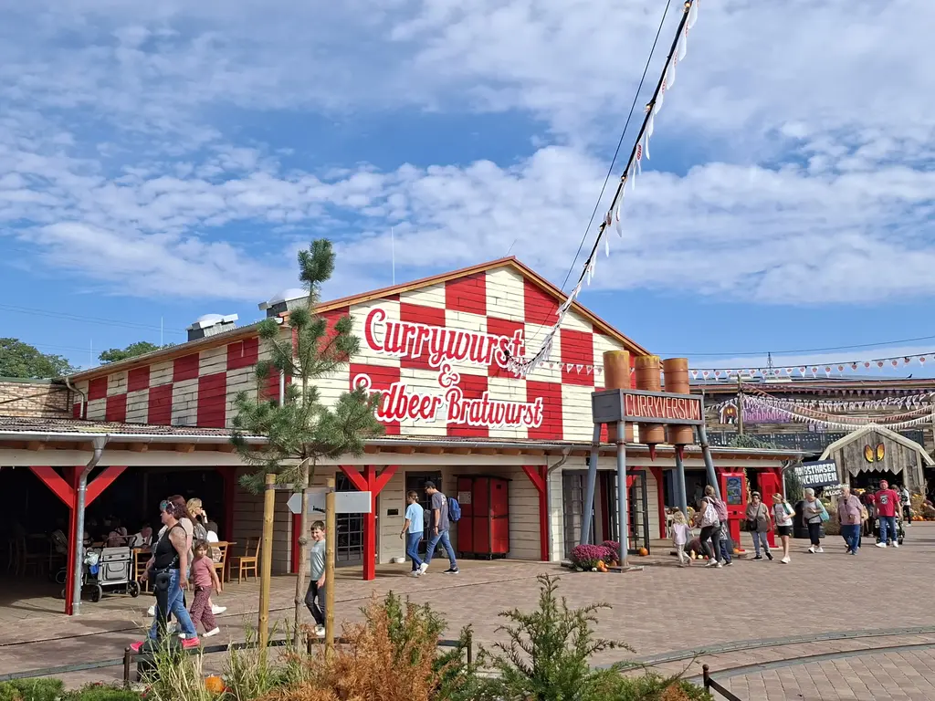 Karls Erlebnis-Dorf Oberhausen Currywurst Bude